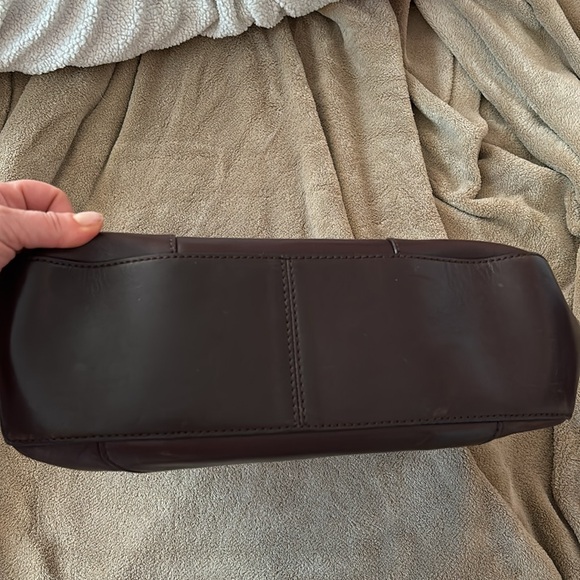 Kate Spade Vintage dark brown leather shoulder bag. Excellent condition. - Picture 4 of 8